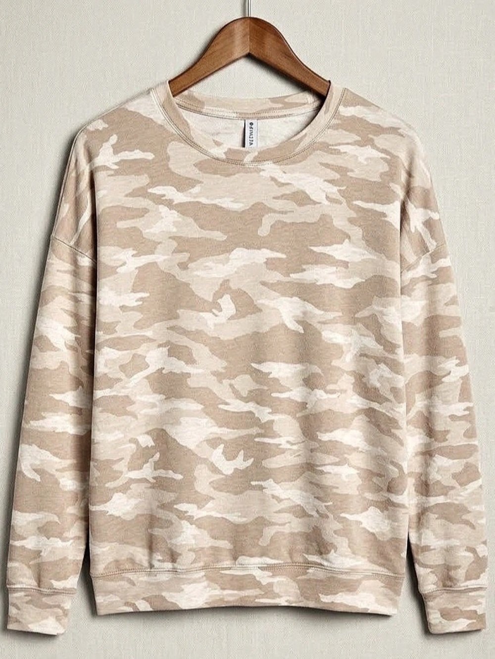 Athleta Studio to Street Balance Camo Pullover Sweatshirt M